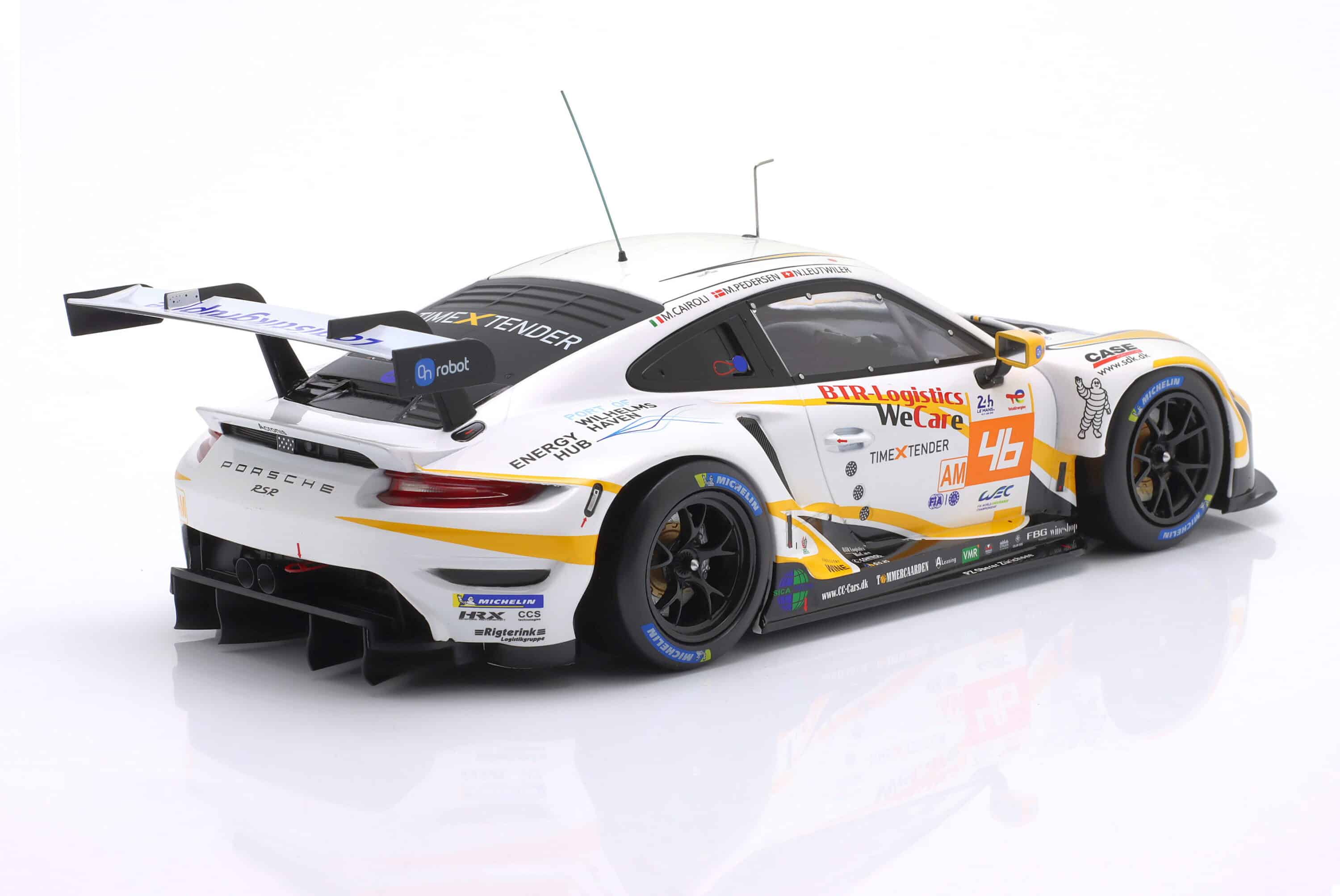 Ixo - 1:18 Porsche 911 RSR No.46 24h Le Mans 2022 - Diecast Model 3 Ixo - 1:18 Porsche 911 RSR No.46 24h Le Mans 2022 - Diecast Model