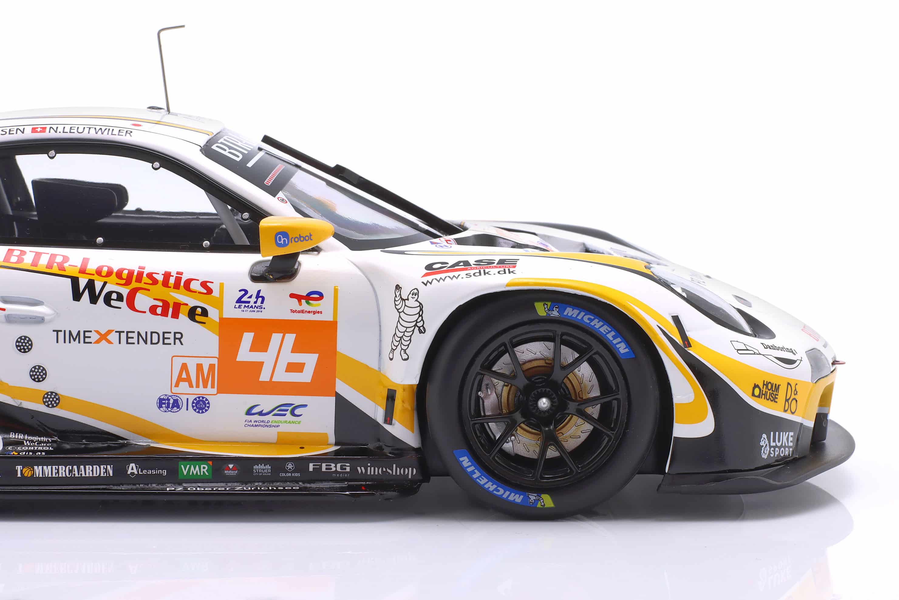 Ixo - 1:18 Porsche 911 RSR No.46 24h Le Mans 2022 - Diecast Model 5 Ixo - 1:18 Porsche 911 RSR No.46 24h Le Mans 2022 - Diecast Model