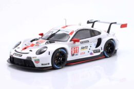 1:18比例Porsche RSR 911号赛车 2020年戴通纳24小时耐力赛 车手：M.坎贝尔、F.马科维茨基、N.坦迪 -Ixo