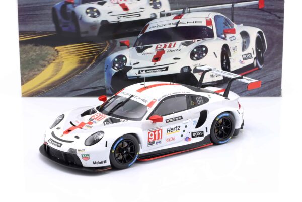 1:18 Porsche 911 RSR No.911 24h Daytona 2020 M.Campbell, F.Makowiecki, N.Tandy - Diecast Model by Ixo Models
