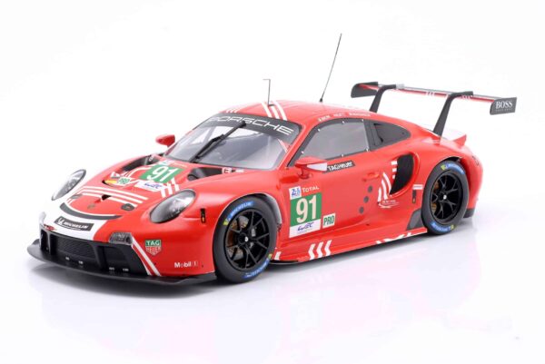Ixo - 1:18 Porsche 911 RSR GT Team No.91 24h Le Mans 2020 Bruni, Lietz, Makowiecki - Diecast Model 9 Ixo - 1:18 Porsche 911 RSR GT Team No.91 24h Le Mans 2020 Bruni, Lietz, Makowiecki - Diecast Model