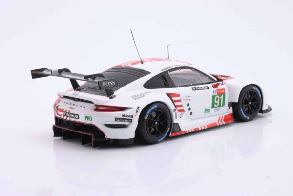 Ixo - 1:18 Porsche 911 RSR GT Team No.91 24h Le Mans 2020 Bruni, Lietz, Makowiecki - Diecast Model 10 Ixo - 1:18 Porsche 911 RSR GT Team No.91 24h Le Mans 2020 Bruni, Lietz, Makowiecki - Diecast Model