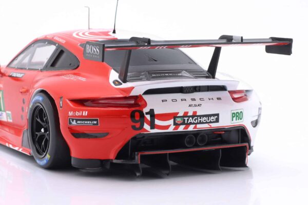Ixo - 1:18 Porsche 911 RSR GT Team No.91 24h Le Mans 2020 Bruni, Lietz, Makowiecki - Diecast Model 15 Ixo - 1:18 Porsche 911 RSR GT Team No.91 24h Le Mans 2020 Bruni, Lietz, Makowiecki - Diecast Model