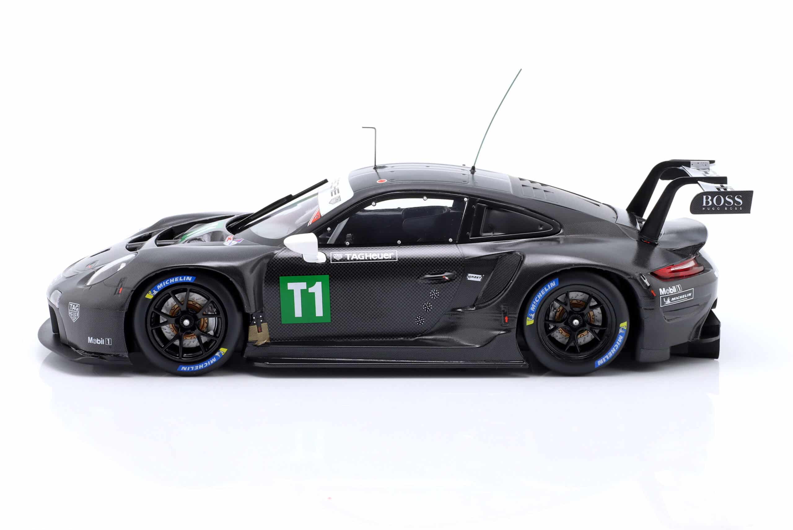 Ixo - 1:18 Porsche 911 RSR No.T1 Testcar Black - Diecast Model 4 Ixo - 1:18 Porsche 911 RSR No.T1 Testcar Black - Diecast Model