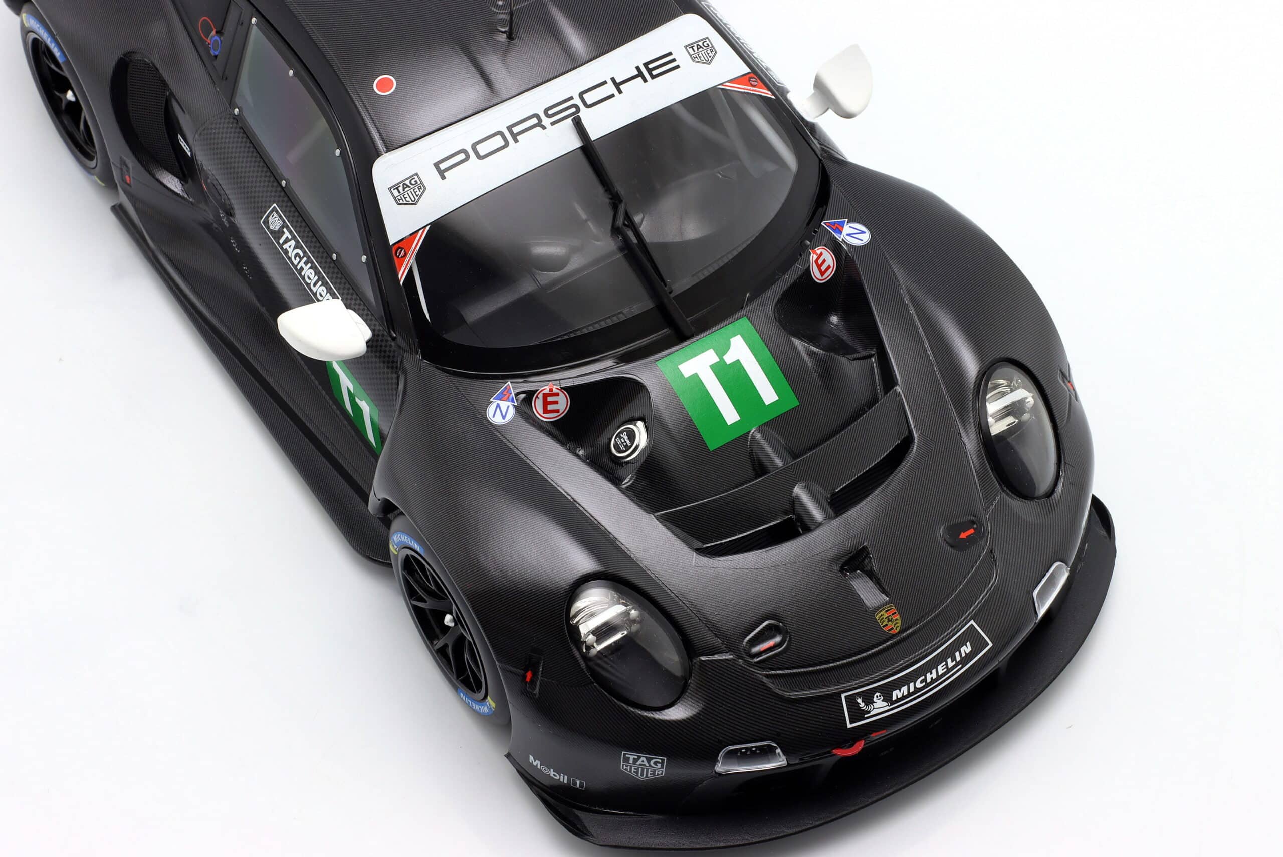 Ixo - 1:18 Porsche 911 RSR No.T1 Testcar Black - Diecast Model 5 Ixo - 1:18 Porsche 911 RSR No.T1 Testcar Black - Diecast Model