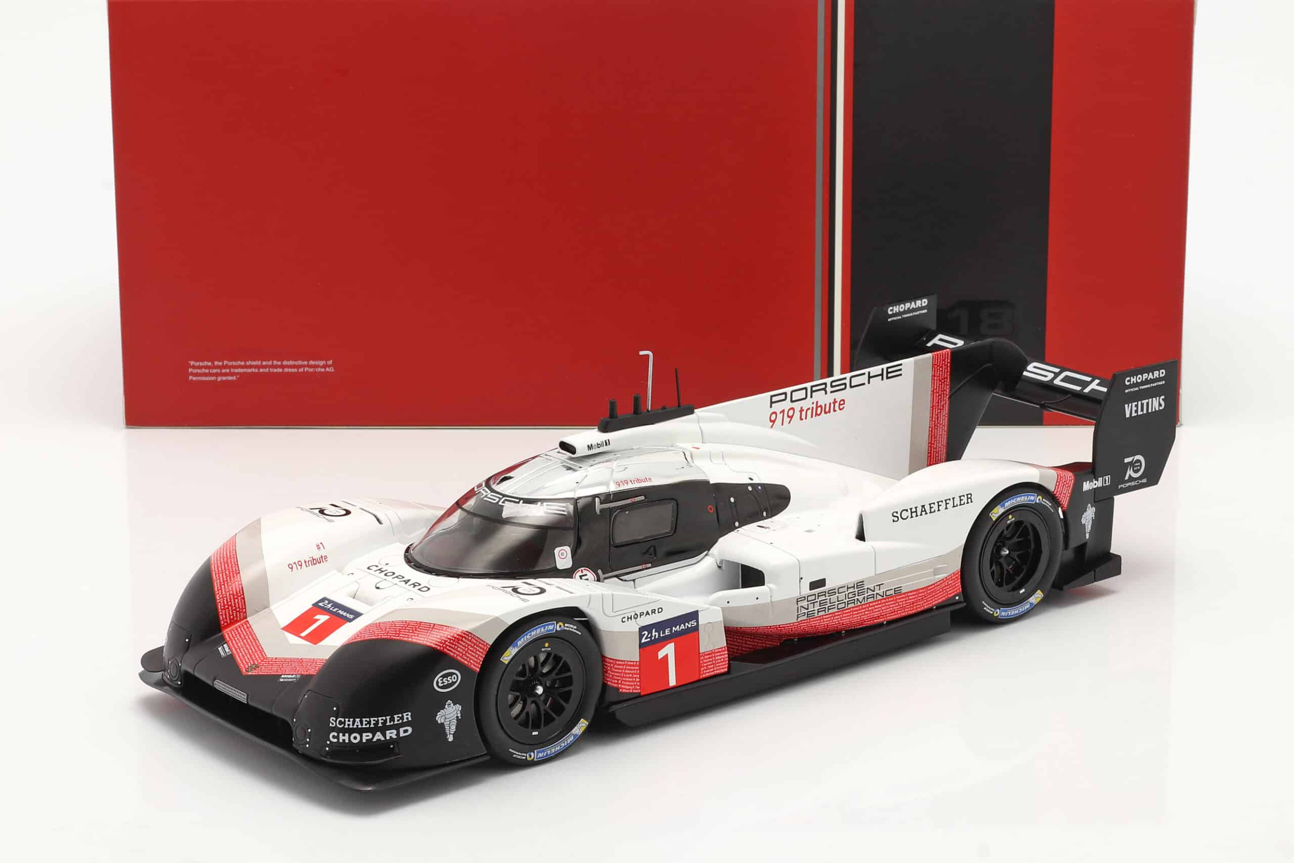 Porsche 919 Hybrid Evo No.1 Record Lap Nurburgring 2018 Timo Bernhard - 1:18 Scale Diecast Model by Ixo 1 Porsche 919 Hybrid Evo No.1 Record Lap Nurburgring 2018 Timo Bernhard - 1:18 Scale Diecast Model by Ixo