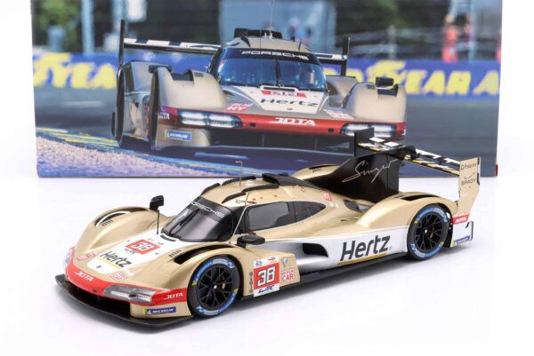 Ixo - 1:18 Porsche 963 Hertz Jota No.38 24h Le Mans 2023 Costa, Stevens, Yifei - Diecast Model