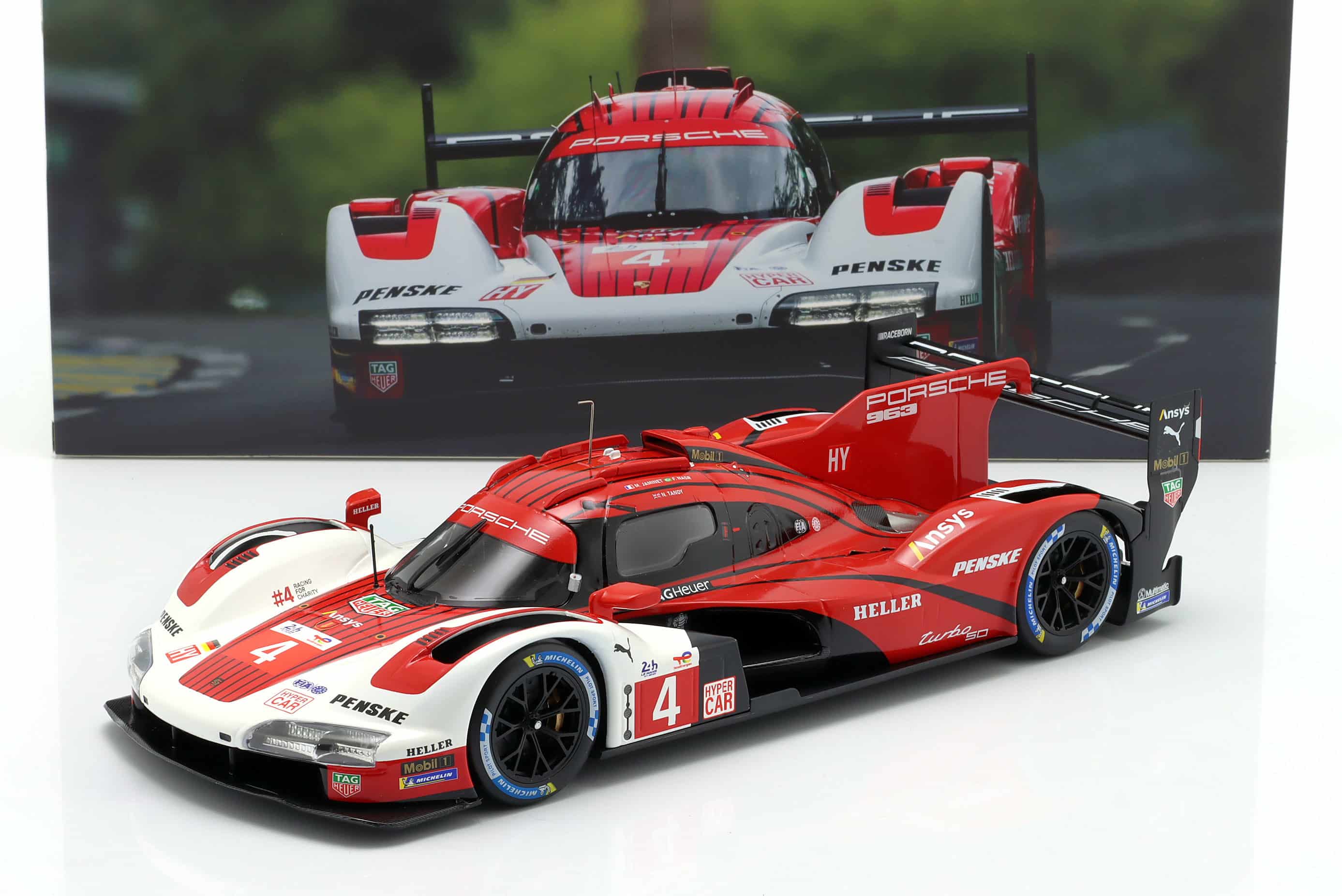Ixo - 1:18 Porsche 963 Penske No.4 24h Le Mans 2024 Jaminet, Nasr