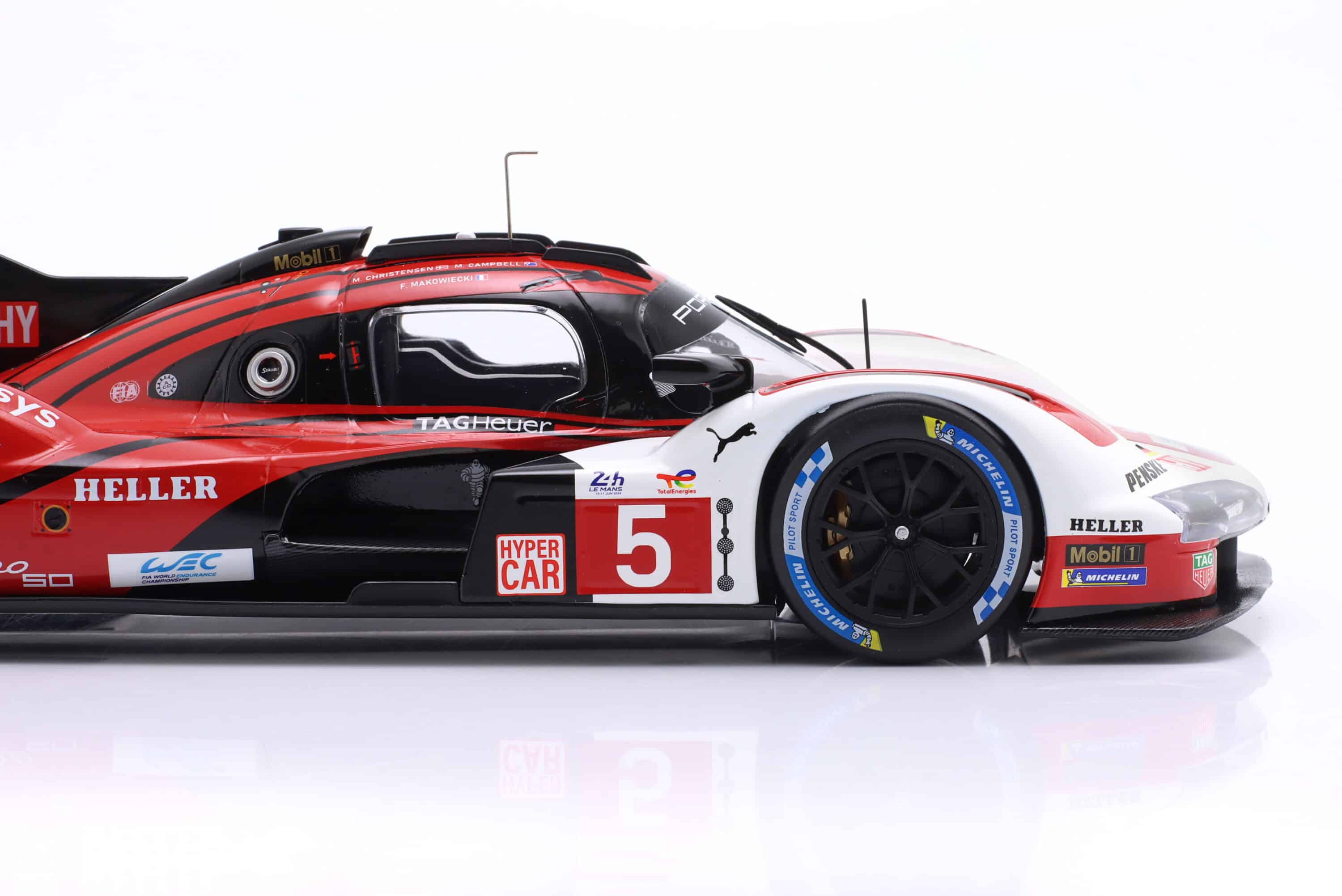 Ixo 1:18 Porsche 963 Penske #5 24h Le Mans 2024 (LEGT963-LM008) Diecast Model 5 Ixo 1:18 Porsche 963 Penske #5 24h Le Mans 2024 (LEGT963-LM008) Diecast Model - Image 5
