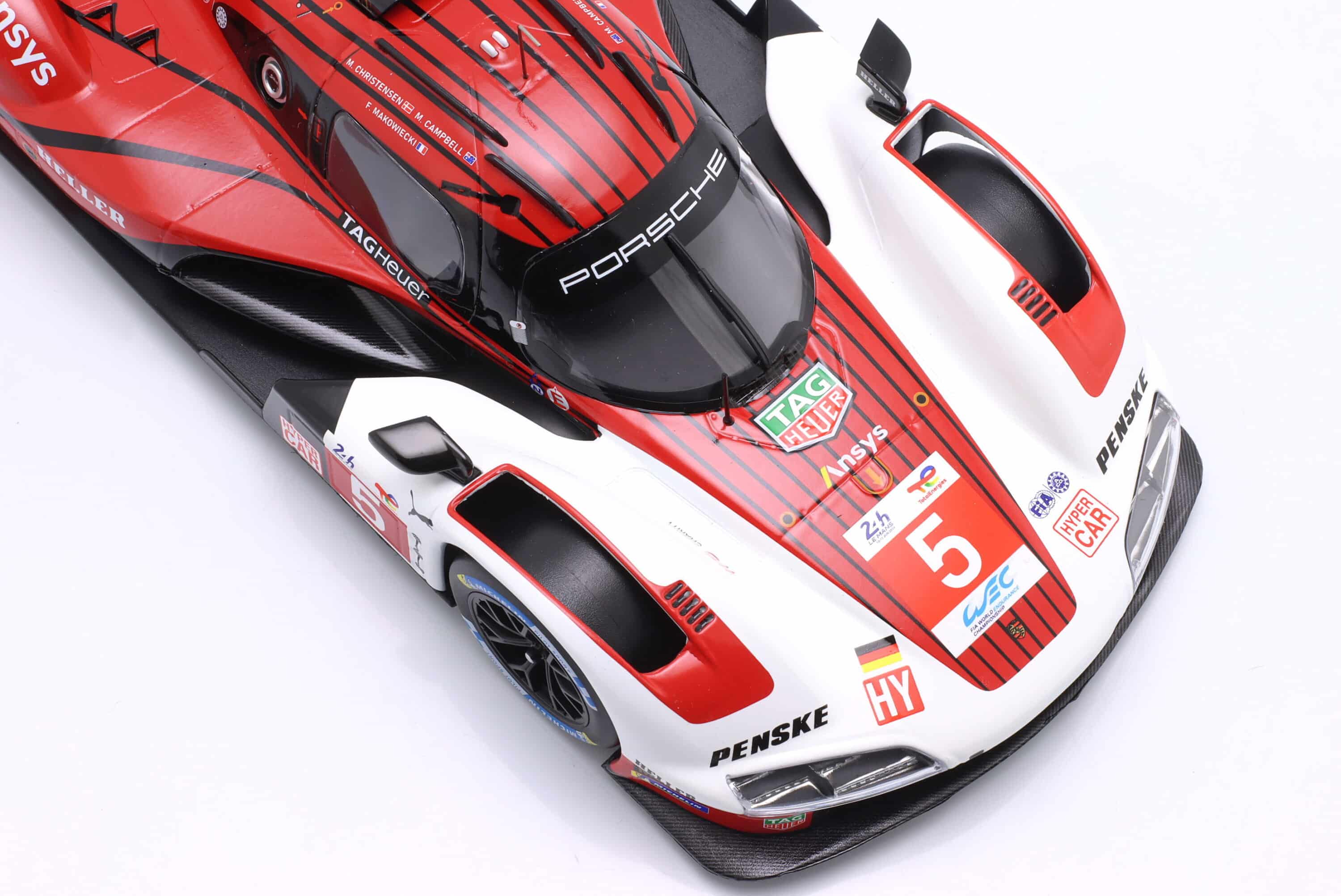 Ixo 1:18 Porsche 963 Penske #5 24h Le Mans 2024 (LEGT963-LM008) Diecast Model 7 Ixo 1:18 Porsche 963 Penske #5 24h Le Mans 2024 (LEGT963-LM008) Diecast Model - Image 7