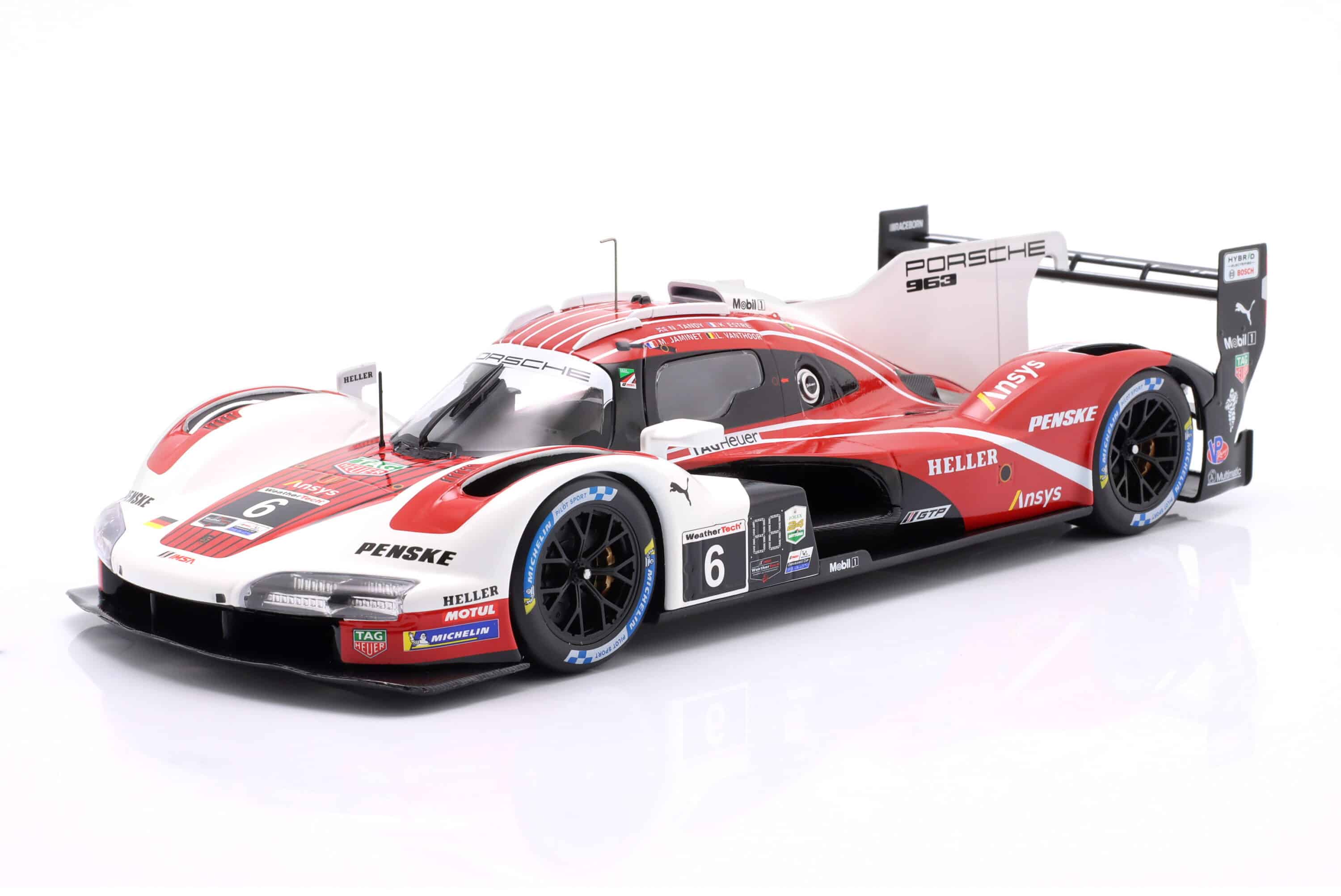Ixo 1:18 Porsche 963 Penske #6 24h Daytona 2024 (LEGT963-DA006) Diecast Model - Image 2