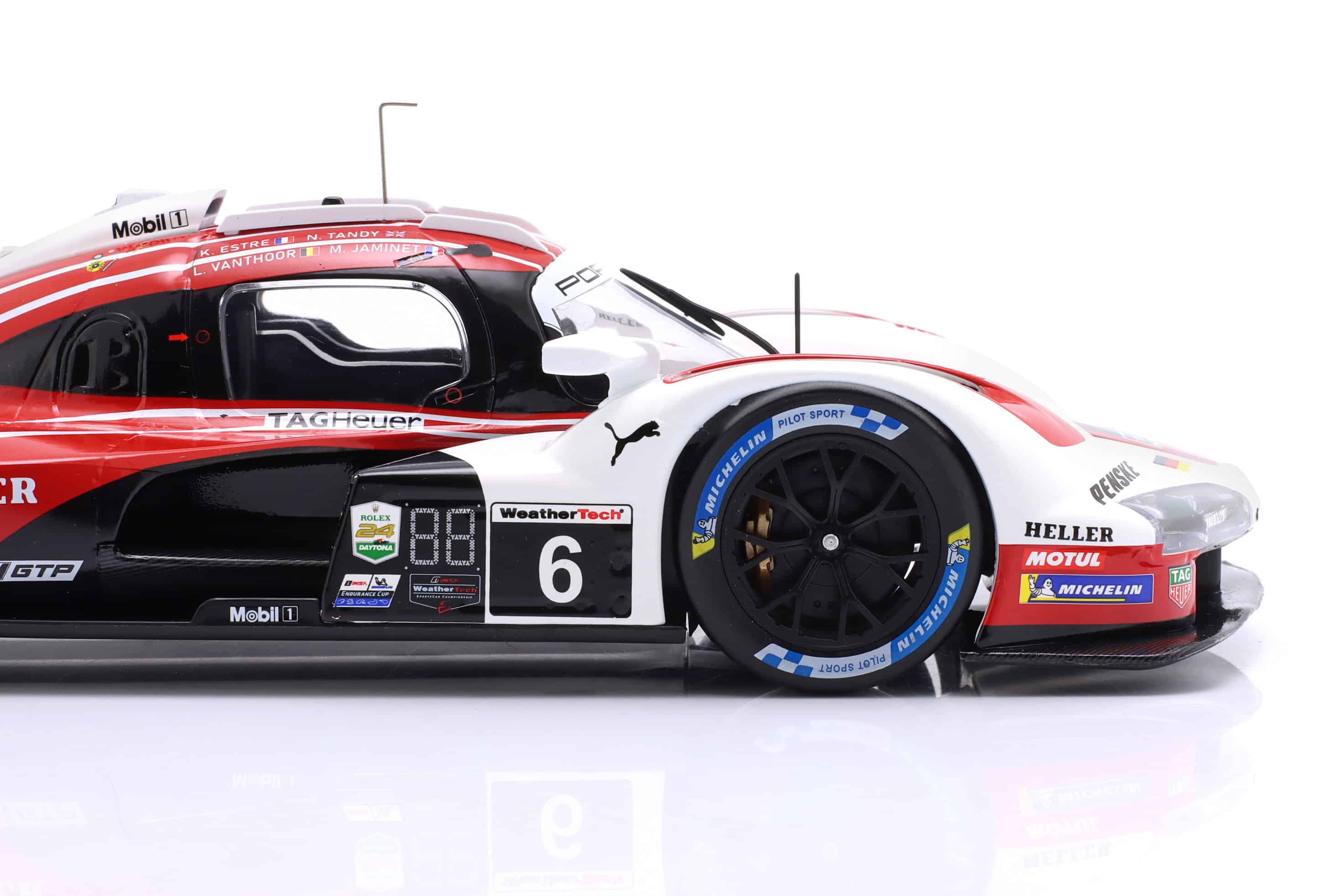 Ixo 1:18 Porsche 963 Penske #6 24h Daytona 2024 (LEGT963-DA006) Diecast Model - Image 5