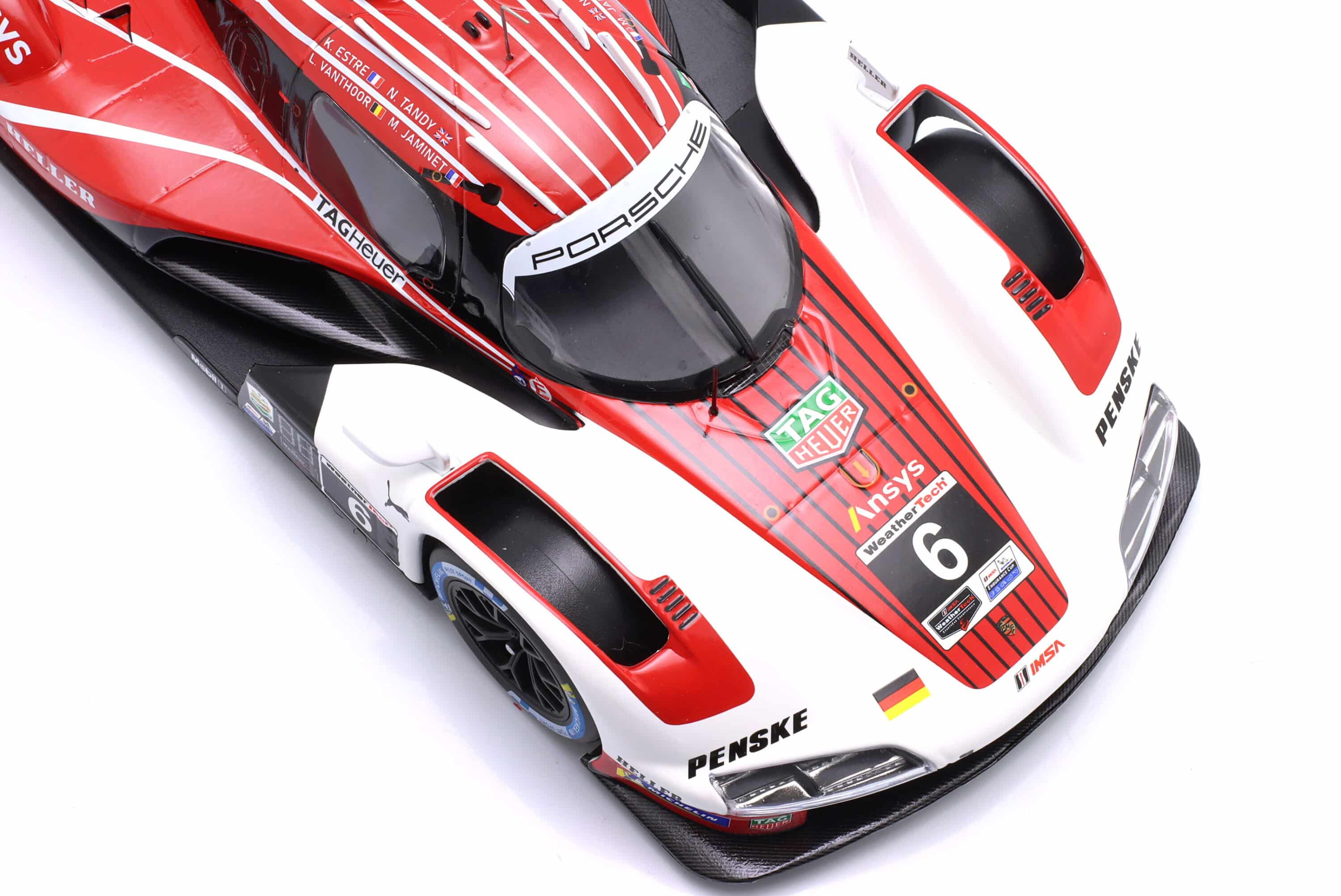 Ixo 1:18 Porsche 963 Penske #6 24h Daytona 2024 (LEGT963-DA006) Diecast Model - Image 6