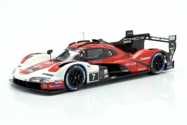 Alternative view of Ixo 1:18 Porsche 963 Penske #7 Winner 24h Daytona 2024 (LEGT963-DA005) Diecast Model