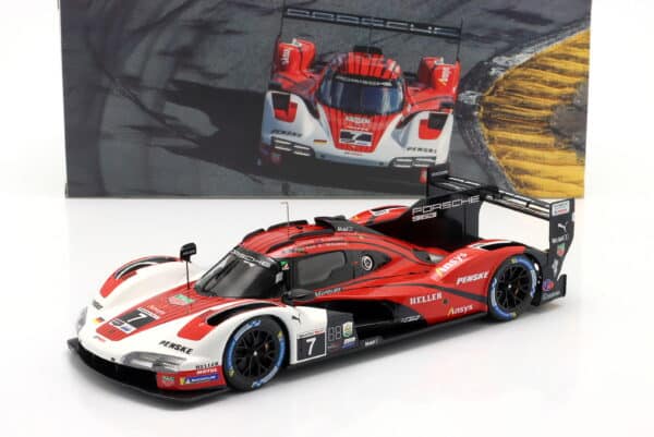 Ixo 1:18 Porsche 963 Penske #7 Winner 24h Daytona 2024 (LEGT963-DA005) Diecast Model