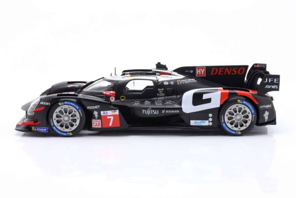 Ixo - 1:18 Toyota GR010 Hybrid No.7 2nd Place 24h Le Mans 2024 - Diecast Model 7 Ixo - 1:18 Toyota GR010 Hybrid No.7 2nd Place 24h Le Mans 2024 - Diecast Model