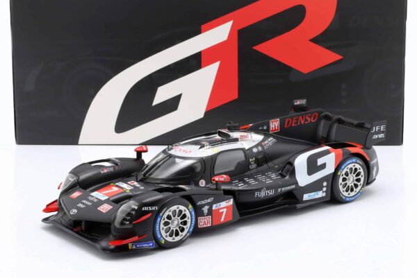 Ixo - 1:18 Toyota GR010 Hybrid No.7 2nd Place 24h Le Mans 2024 - Diecast Model
