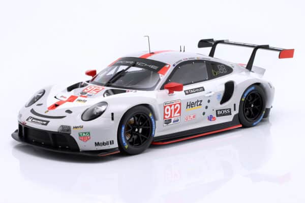 1:18 Porsche 911 RSR No.912 24h Daytona 2020 2nd GTLM Class - Diecast Model by Ixo - Image 2