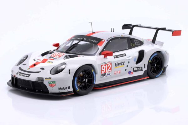 1:18 Porsche 911 RSR No.912 24h Daytona 2020 2nd GTLM Class - Diecast Model by Ixo 8 1:18 Porsche 911 RSR No.912 24h Daytona 2020 2nd GTLM Class - Diecast Model by Ixo