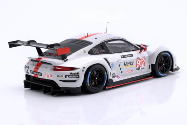 1:18 Porsche 911 RSR No.912 24h Daytona 2020 2nd GTLM Class - Diecast Model by Ixo - Image 3