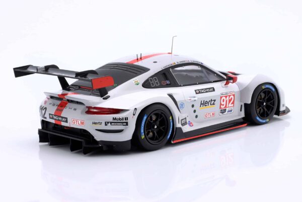 1:18 Porsche 911 RSR No.912 24h Daytona 2020 2nd GTLM Class - Diecast Model by Ixo 9 1:18 Porsche 911 RSR No.912 24h Daytona 2020 2nd GTLM Class - Diecast Model by Ixo