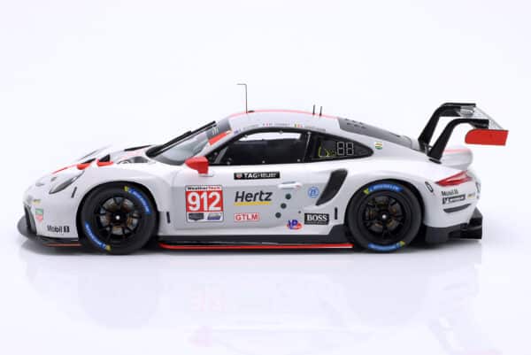 1:18 Porsche 911 RSR No.912 24h Daytona 2020 2nd GTLM Class - Diecast Model by Ixo - Image 4