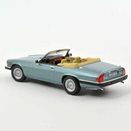 jaguar xj s 53 he cabriolet 1988 bleu metallise 1 18 2
