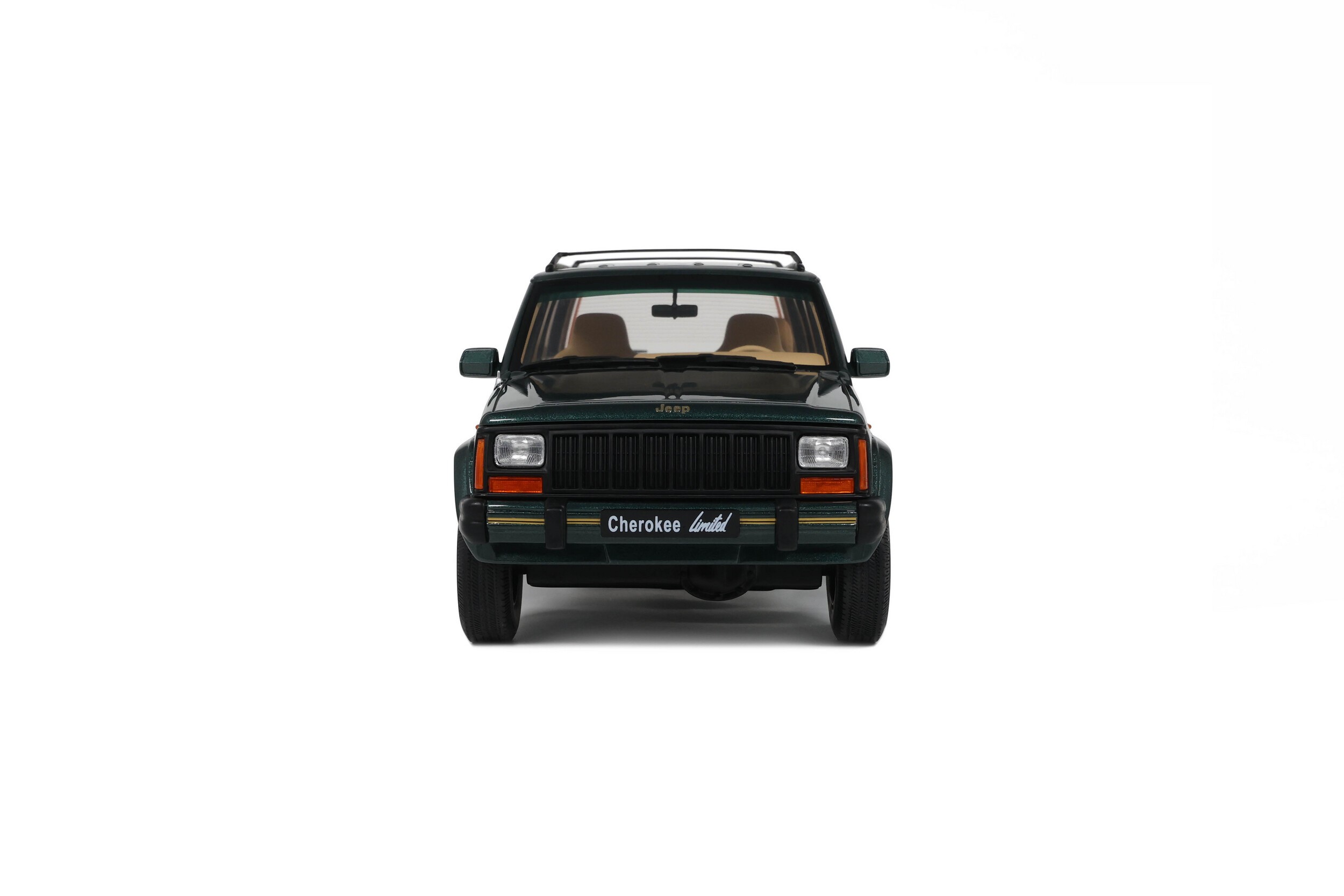 Otto Mobile 1:18 Jeep Cherokee XJ Limited Hunter Green 1995 (OT1204) Limited Edition Resin Model 4 Otto Mobile 1:18 Jeep Cherokee XJ Limited Hunter Green 1995 (OT1204) Limited Edition Resin Model - Image 4