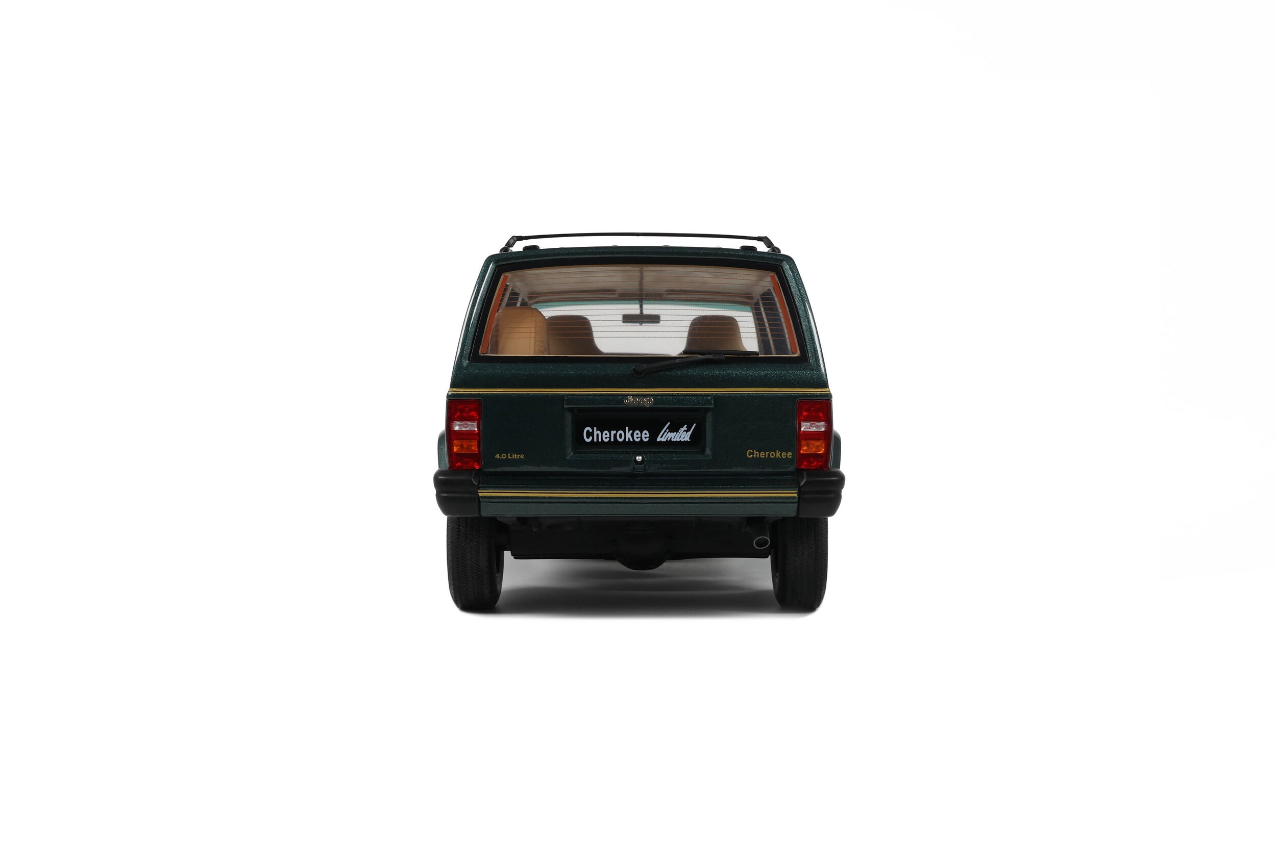 Otto Mobile 1:18 Jeep Cherokee XJ Limited Hunter Green 1995 (OT1204) Limited Edition Resin Model 5 Otto Mobile 1:18 Jeep Cherokee XJ Limited Hunter Green 1995 (OT1204) Limited Edition Resin Model - Image 5
