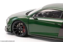 keng fai audi r8 v10 rwd green diecast model 02