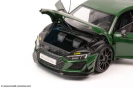 keng fai audi r8 v10 rwd green diecast model 11