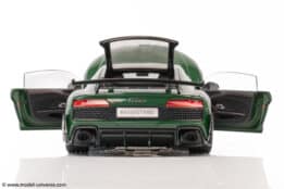 keng fai audi r8 v10 rwd green diecast model 14
