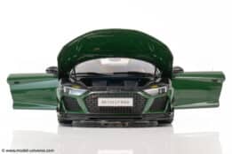 keng fai audi r8 v10 rwd green diecast model 15