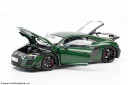 keng fai audi r8 v10 rwd green diecast model 19
