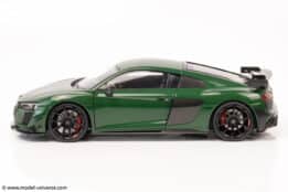 keng fai audi r8 v10 rwd green diecast model 20