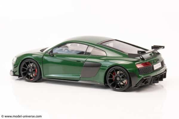 keng fai audi r8 v10 rwd green diecast model 21