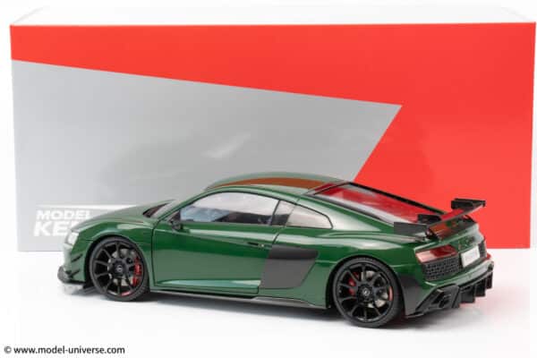 keng fai audi r8 v10 rwd green diecast model 24