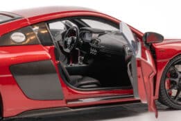 keng fai audi r8 v10 rwd red diecast model 01