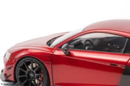 keng fai audi r8 v10 rwd red diecast model 04