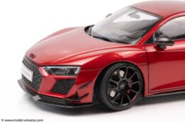 keng fai audi r8 v10 rwd red diecast model 05
