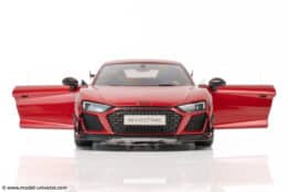 keng fai audi r8 v10 rwd red diecast model 15