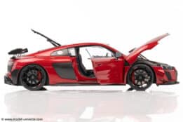 keng fai audi r8 v10 rwd red diecast model 16