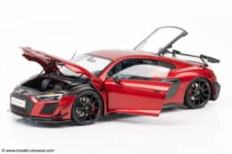 keng fai audi r8 v10 rwd red diecast model 19