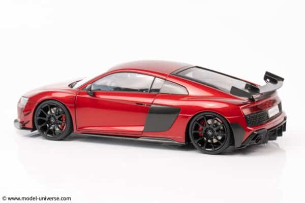 keng fai audi r8 v10 rwd red diecast model 21