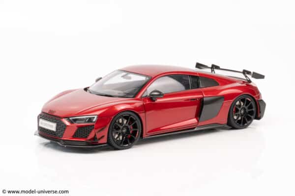 keng fai audi r8 v10 rwd red diecast model 22