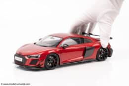 keng fai audi r8 v10 rwd red diecast model 23