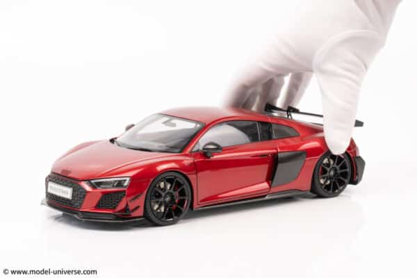 keng fai audi r8 v10 rwd red diecast model 23