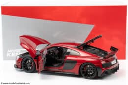 keng fai audi r8 v10 rwd red diecast model 25