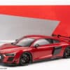 keng fai audi r8 v10 rwd red diecast model 27