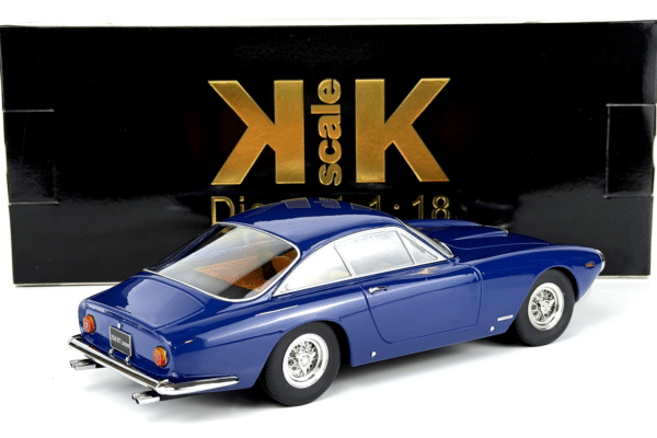 Diecast Model Shop - Model Universe 46 Alternative view of KK Scale 1:18 Ferrari 250 Berlinetta GT Lusso Blue 1962 (KKDC181024) Diecast Model